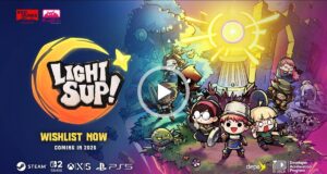 LightSup! é anunciado para PC e consoles com coop caótico e mecânicas roguelite