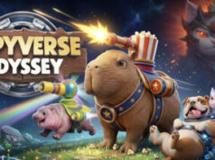 Capyverse Odyssey coloca capivaras de jetpack contra gatos em roguelite cooperativo